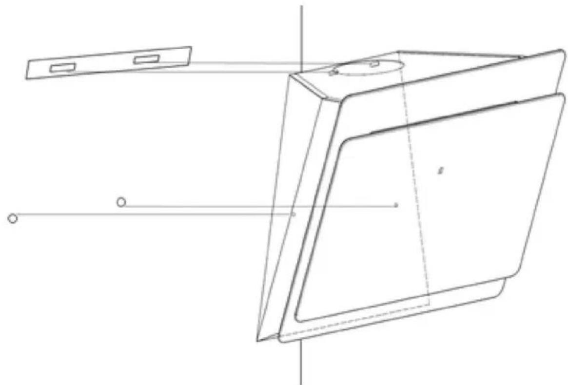 CANDY CCE1104/1X - Ferde panellel rendelkező modellhez - 1