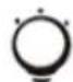 CANDY CCE1104/1X - Pulsante Illuminazione - 6