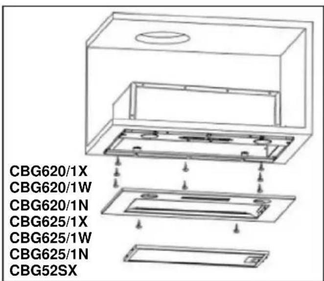 CANDY CBG625/1N - Especificaciones - 2