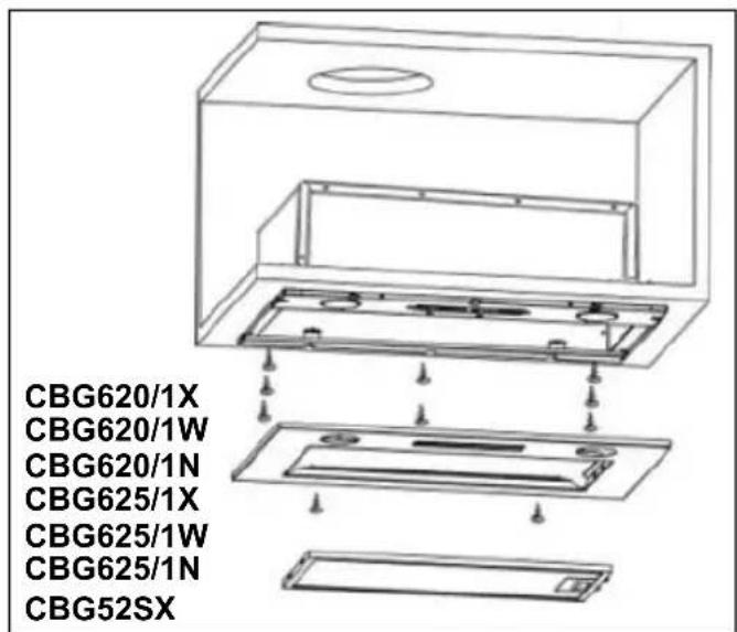 CANDY CBG625/1N - Priprave na namestitev: - 3