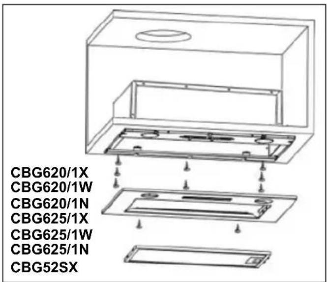 CANDY CBG52SX - Specifikace - 2