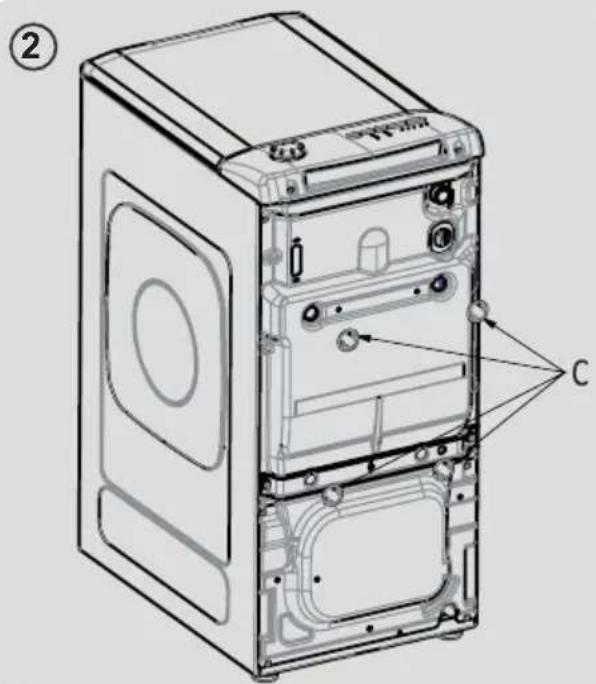 CANDY CVFTS G384TMH-S - INSTALLATION - 2