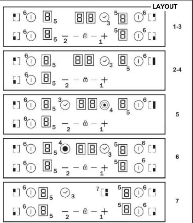 LAYOUT 1-3 6 5 8 3 5 6 1 6 5 - 2 - + 5 8 1 6 1 6 5 8 3 5 6 1 6 5 - 2 - + 5 8 1 6 1 6 5 3 4 5 6 1 6 5 - 2 - + 5 8 1 6 1 6 5 4 3 5 6 1 6 5 - 2 - + 5 8 1 6 1 6 5 - 2 - + 5 8 1 6 1 7 6 5 - 3 7 5 6 1 6 5 - 2 - + 5 8 1 6 1