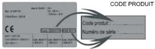 CODE PRODUIT Code produit : ..... Numéro de série : ..... CE Date: 01/05/2014 Date: 01/06/2014 Date: 01/07/2014 Date: 01/08/2014 Date: 01/09/2014 Date: 01/10/2014 Date: 01/11/2014 Date: 01/12/2014 Date: 01/13/2014 Date: 01/14/2014 Date: 01/15/2014 Date: 01/16/2014 Date: 01/17/2014 Date: 01/18/2014 Date: 01/19/2014 Date: 01/20/2014 Date: 01/21/2014 Date: 01/22/2014 Date: 01/23/2014 Date: 01/24/2014 Date: 01/25/2014 Date: 01/26/2014 Date: 01/27/2014 Date: 01/28/2014 Date: 01/29/2014 Date: 01/30/2014 Date: 01/31/2014 Date: 01/32/2014 Date: 01/33/2014 Date: 01/34/2014 Date: 01/35/2014 Date: 01/36/2014 Date: 01/37/2014 Date: 01/38/2014 Date: 01/39/2014 Date: 01/40/2014 Date: 01/41/2014 Date: 01/42/2014 Date: 01/43/2014 Date: 01/44/2014 Date: 01/45/2014 Date: 01/46/2014 Date: 01/47/2014 Date: 01/48/2014 Date: 01/49/2014 Date: 01/50/2014 Date: 01/51/2014 Date: 01/52/2014 Date: 01/53/2014 Date: 01/54/2014 Date: 01/55/2014 Date: 01/56/2014 Date: 01/57/2014 Date: 01/58/2014 Date: 01/59/2014 Date: 01/60/2014 Date: 01/61/2014 Date: 01/62/2014 Date: 01/63/2014 Date: 01/64/2014 Date: 01/65/2014 Date: 01/66/2014 Date: 01/67/2014 Date: 01/68/2014 Date: 01/69/2014 Date: 01/70/2014 Date: 01/71/2014 Date: 01/72/2014 Date: 01/73/2014 Date: 01/74/2014 Date: 01/75/2014 Date: 01/76/2014 Date: 01/77/2014 Date: 01/78/2014 Date: 01/79/2014 Date: 01/80/2014 Date: 01/81/2014 Date: 01/82/2014 Date: 01/83/2014 Date: 01/84/2014 Date: 01/85/2014 Date: 01/86/2014 Date: 01/87/2014 Date: 01/88/2014 Date: 01/89/2014 Date: 01/90/2014 Date: 01/91/2014 Date: 01/92/2014 Date: 01/93/2014 Date: 01/94/2014 Date: 01/95/2014 Date: 01/96/2014 Date: 01/97/2014 Date: 01/98/2014 Date: 01 /99 /20