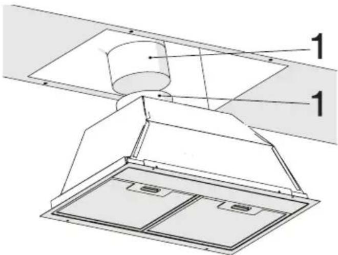 BEKO HNU51311S - Drilling mounting holes - 2