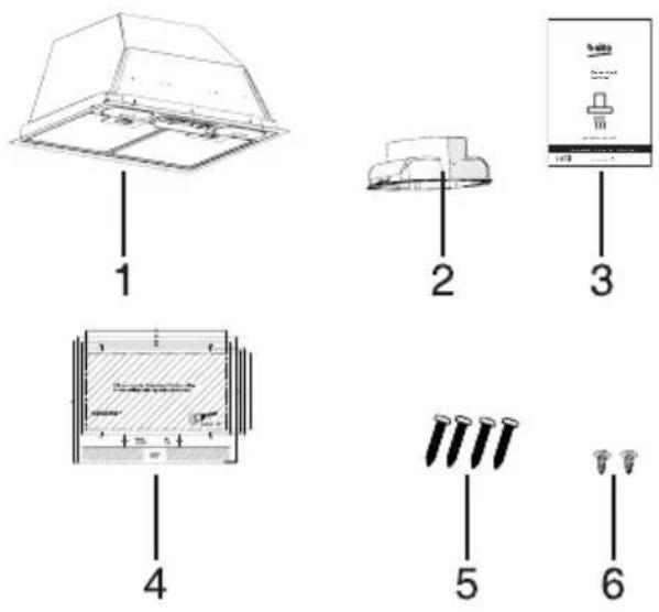 BEKO HNU51311S - Lieferumfang - 1