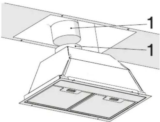 BEKO HNU51311S - Vrtání montážních otvorů - 3