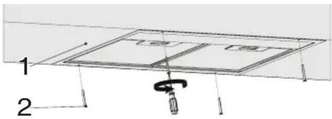 BEKO HNU51311S - Tvirtinimo skylių gręžimas - 5