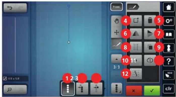 BERNINA 790 Plus - Oversigt sømdesigner - 2
