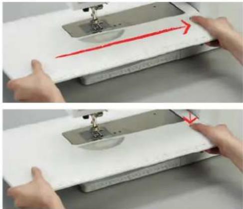 BERNINA 790 Plus - Brug af sybordet - 1