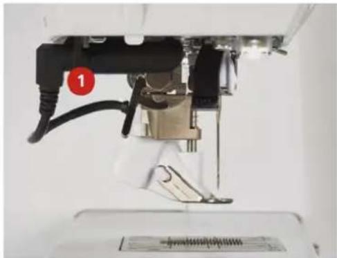 BERNINA 480 - BSR-funktion med zigzag søm nr. 2 - 1