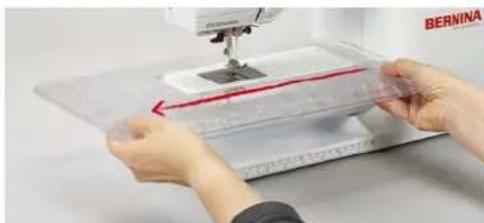 BERNINA 480 - Brug af sybordet - 2
