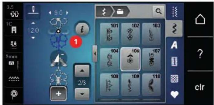 BERNINA 480 - Slet en enkelt som - 3