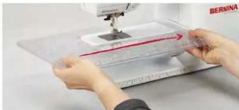 BERNINA 480 - Brug af sybordet - 1