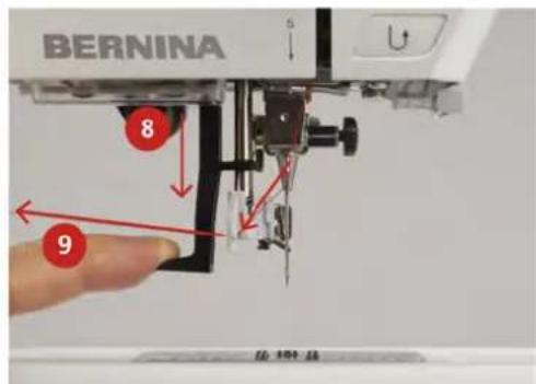 BERNINA 480 - Trådning af overtråd - 3