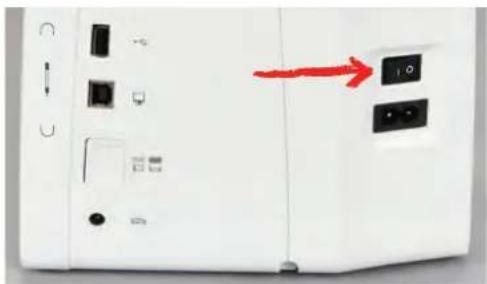 BERNINA 480 - Fastgør pegepennen (ekstra tilbehør) - 1