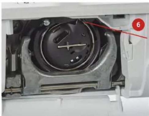 BERNINA 435 - Trådning af undertråden - 6
