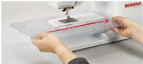 BERNINA 435 - Brug af sybordet - 1