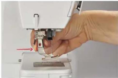 BERNINA 435 - Fjern syfodssålen - 1