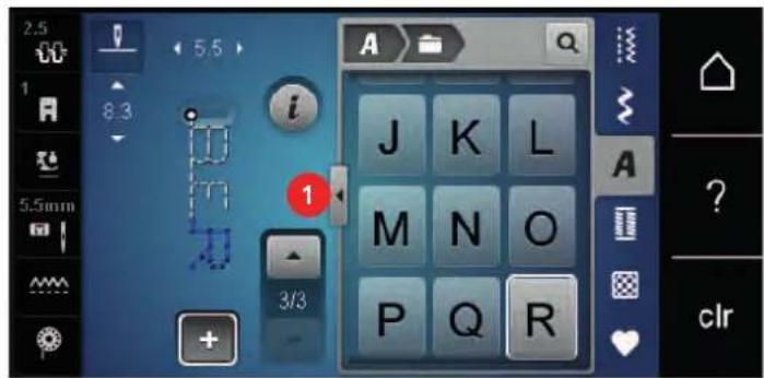 BERNINA 435 - Skriv en tekst - 3