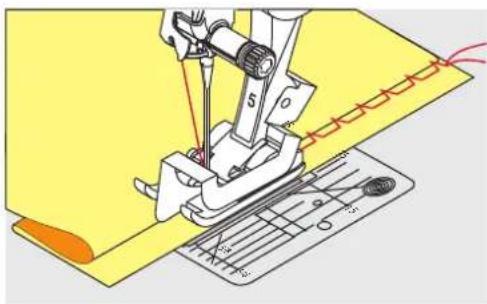 BERNINA 435 - Smal kantstikning - 6