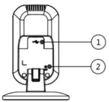 Technical diagram of a device with labeled parts, showing internal components and numbered annotations.
