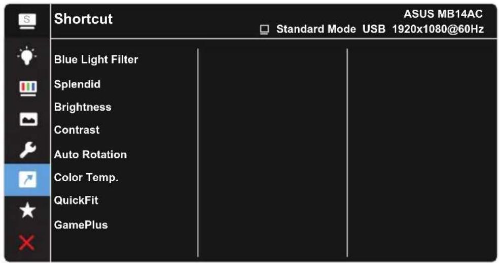 ASUS ZenScreen MB14AC - Shortcut (Genvej) - 1
