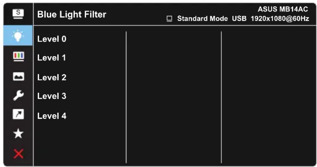 ASUS ZenScreen MB14AC - Blue Light Filter (Blåt lysfilter) - 1