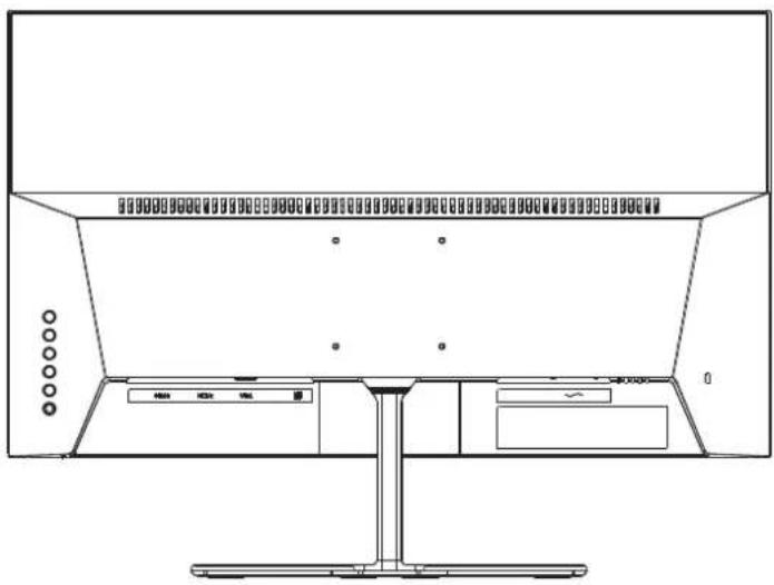 VIEWSONIC VX2476-SMH - Tilslutning af eksterne enheder - 1