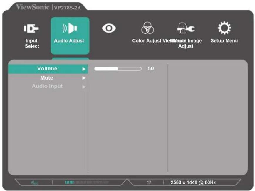 VIEWSONIC VP2785-2K - (مفاتيح التشفيل السريع) Hot Keys - 5