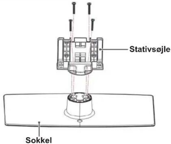 Stativsøjle Sokkel