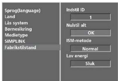 LG 50PT85 - (gendannelse af de oprindelige fabriksindstillinger) - 4