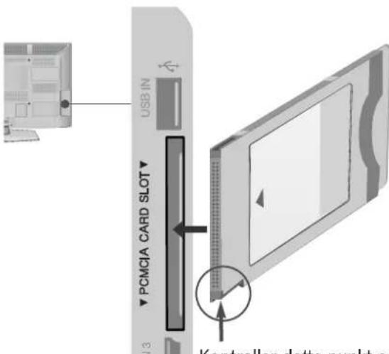 USB IN PCMCIA CARD SLOT N3 Kontroller dotte punkt se