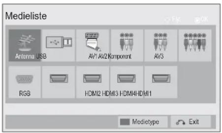 LG 37LD420 - LISTE OVER INDGANGSSIGNALER - 3