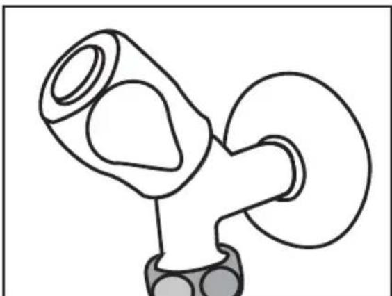 Simple line drawing of a mechanical component with no text or symbols