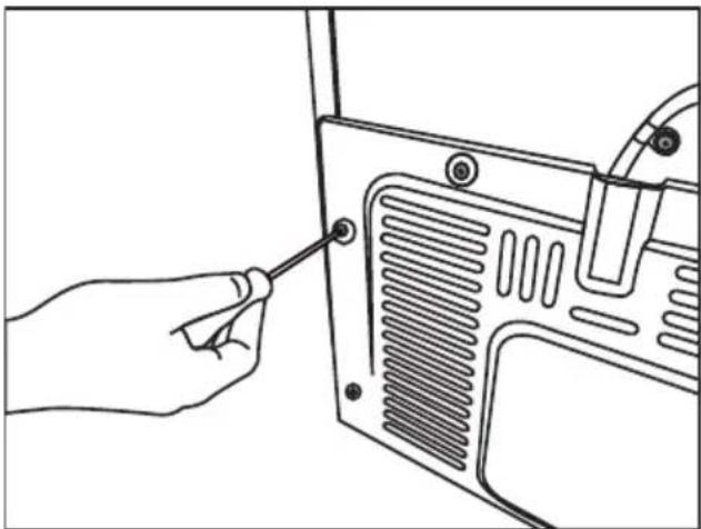 BEKO GN162320PT - Fijación de las cuñas de plástico - 1