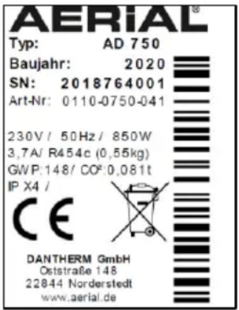 Aerial AD 750 - Ekstraudstyr - 1