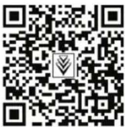 QR code image with a central logo, likely linking to a digital resource or website.