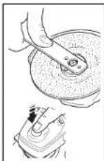 BLACK & DECKER KG68 - FITTING ABRASIVE DISCS - 2