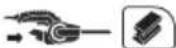 BLACK & DECKER XTA900E - Étiquettes de l'outils - 6