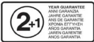 YEAR GUARANTEE ANNI GARANZIA JAHRE GARANTIE ANS DE GARANTIE XPONIA EFGYHSH ANDS GARANTIA JAREN GARENTIE ANDS GARANTIA