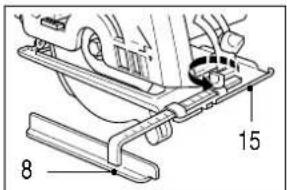 BLACK & DECKER KS846N - INDSTILLING AF SKUESKÆRMSYSTEMET (IKKE FOR CD600/KS227/KS840) - 4