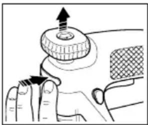 BLACK & DECKER KS634 - Before use, remember to retract the blade support roller and ensure the shoe is in the forward position. - 1