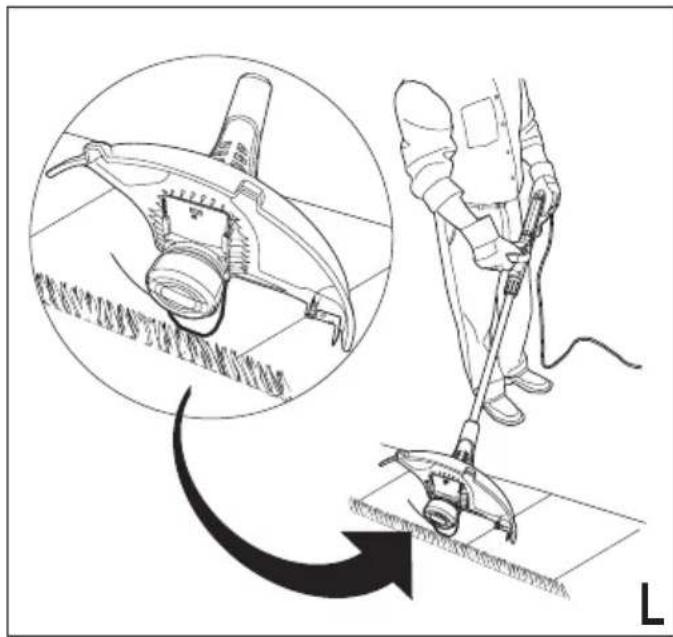 Diagram illustrating a hair cleaning or cleaning process with labeled components and directional arrow