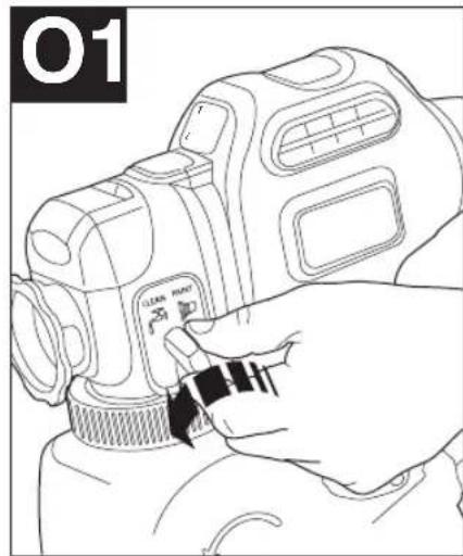 BLACK & DECKER BDPS400 - TO BEGIN CLEANING: - 2