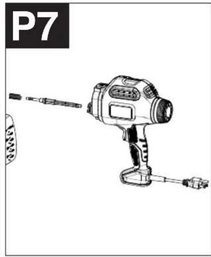 BLACK & DECKER BDPS400 - PARA INICIAR LA LIMPIEZA: - 8