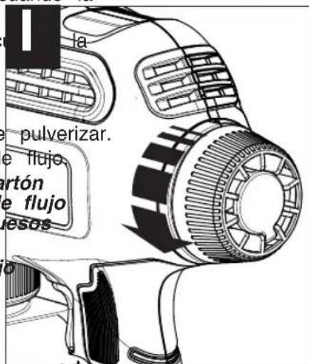 la pulverizar. e flujo ertón e flujo esos