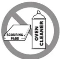 SCOURING PADS OVEN CLEANER
