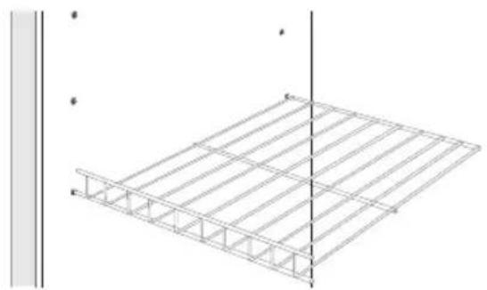 KENMORE 253.12822 - Clayettes intérieures réglables (certains modèles de congélateurs verticaux) - 1