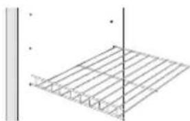 KENMORE 253.12822 - Bandejas interior ajustables (algunos modelos verticales) - 1